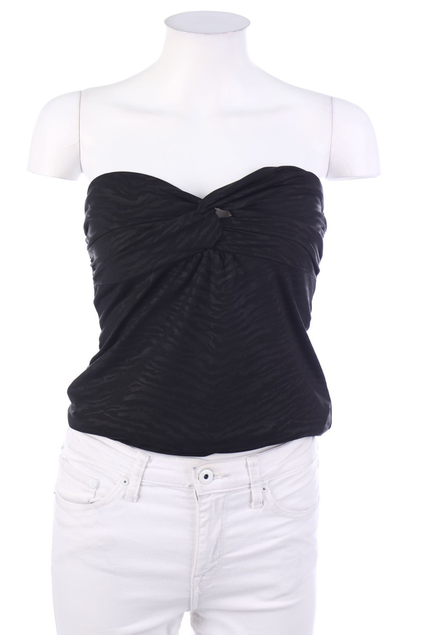 TALLY WEiJL - Bustier Top with Animal Print - XS