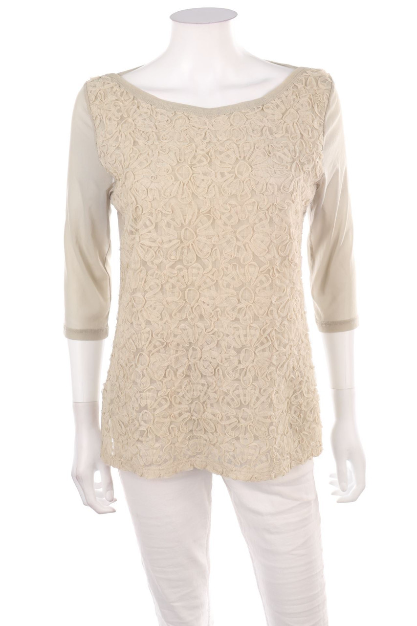 promod - Mesh-Longsleeve-Shirt - M