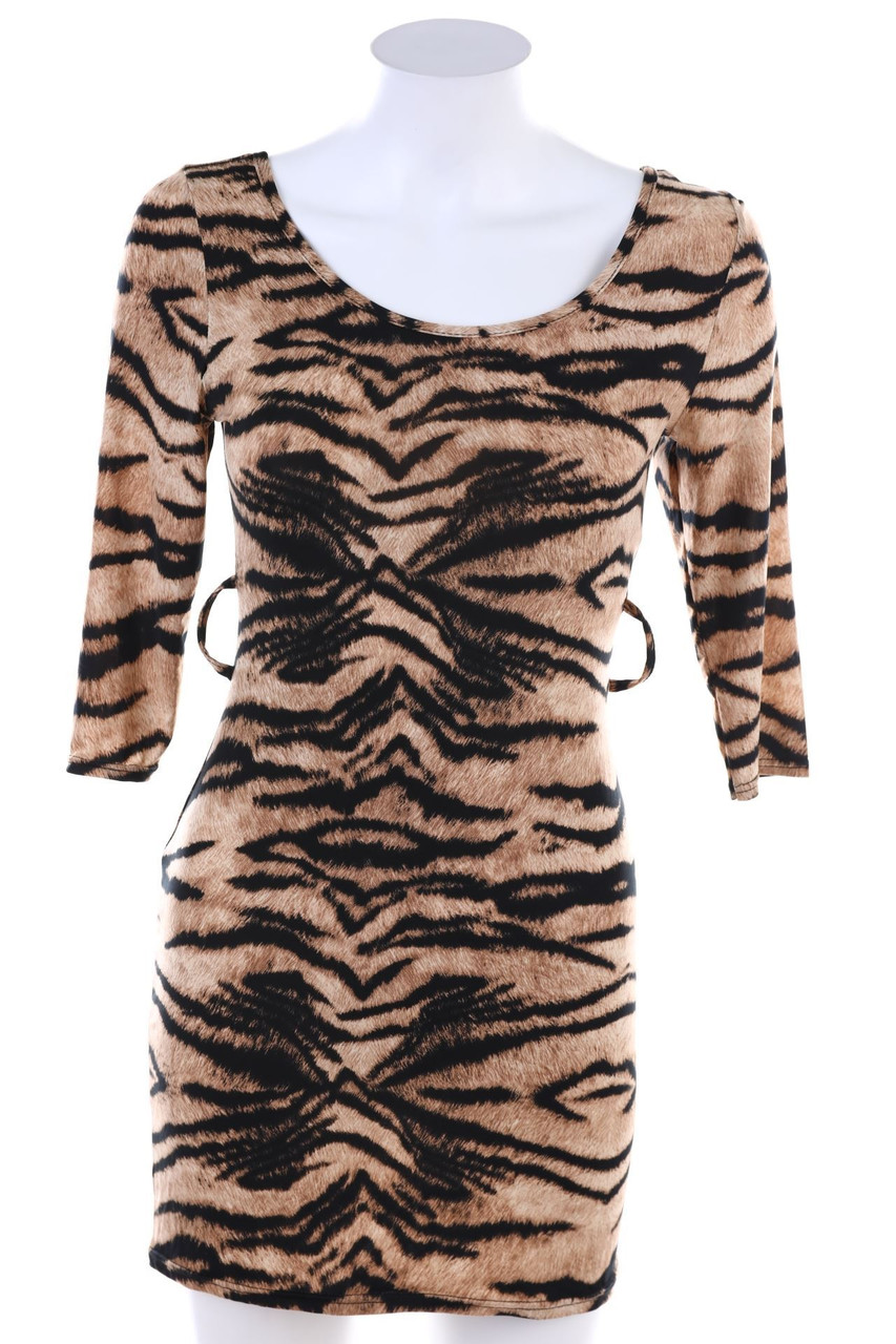 Jane Norman - Dress with Animal Print - D 36