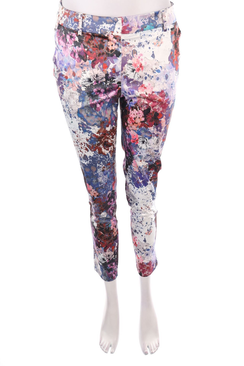 H&M - Hose mit Blumen-Print - S