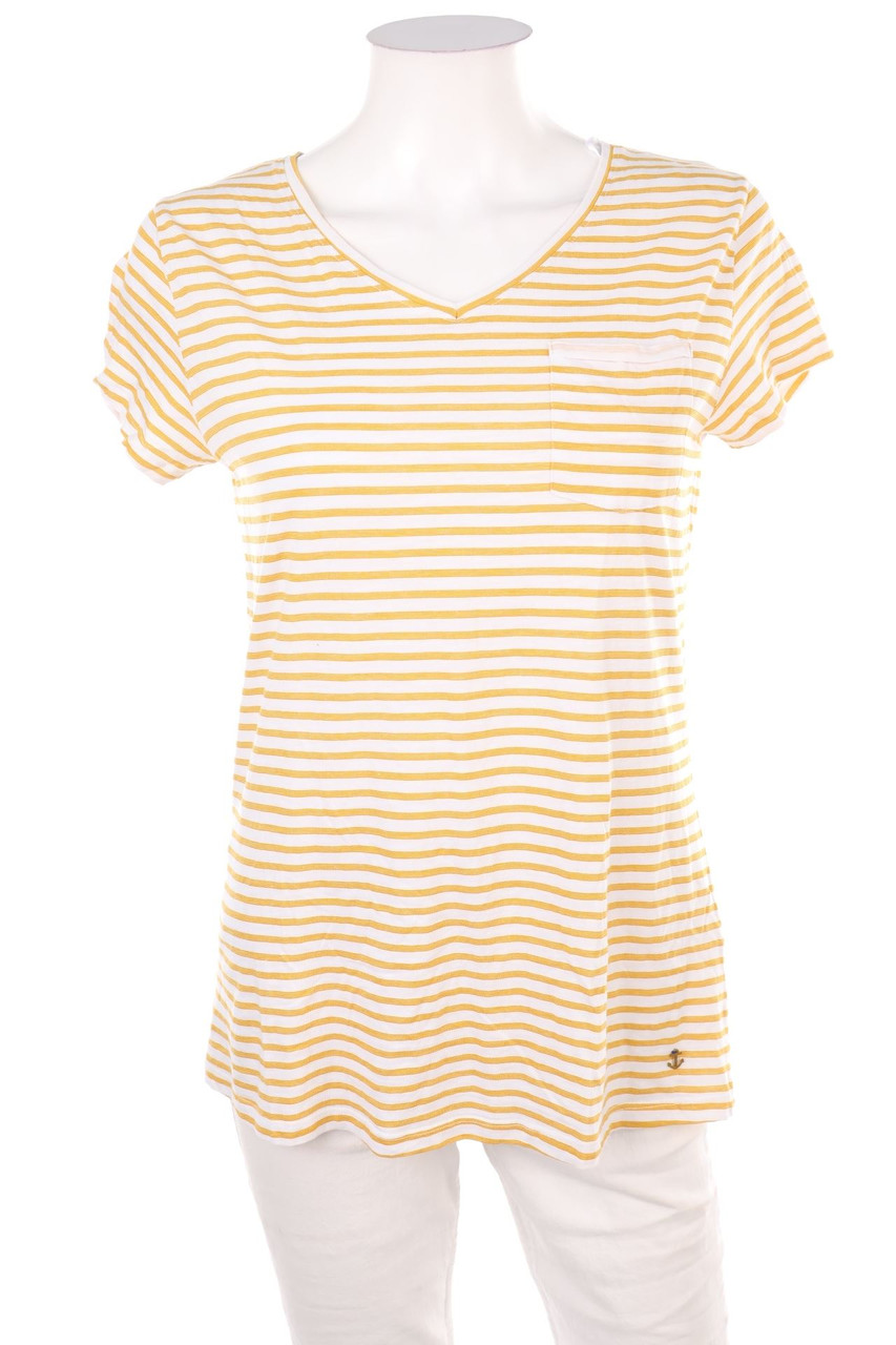 Livre - Kurzarm-Shirt mit Streifen - S