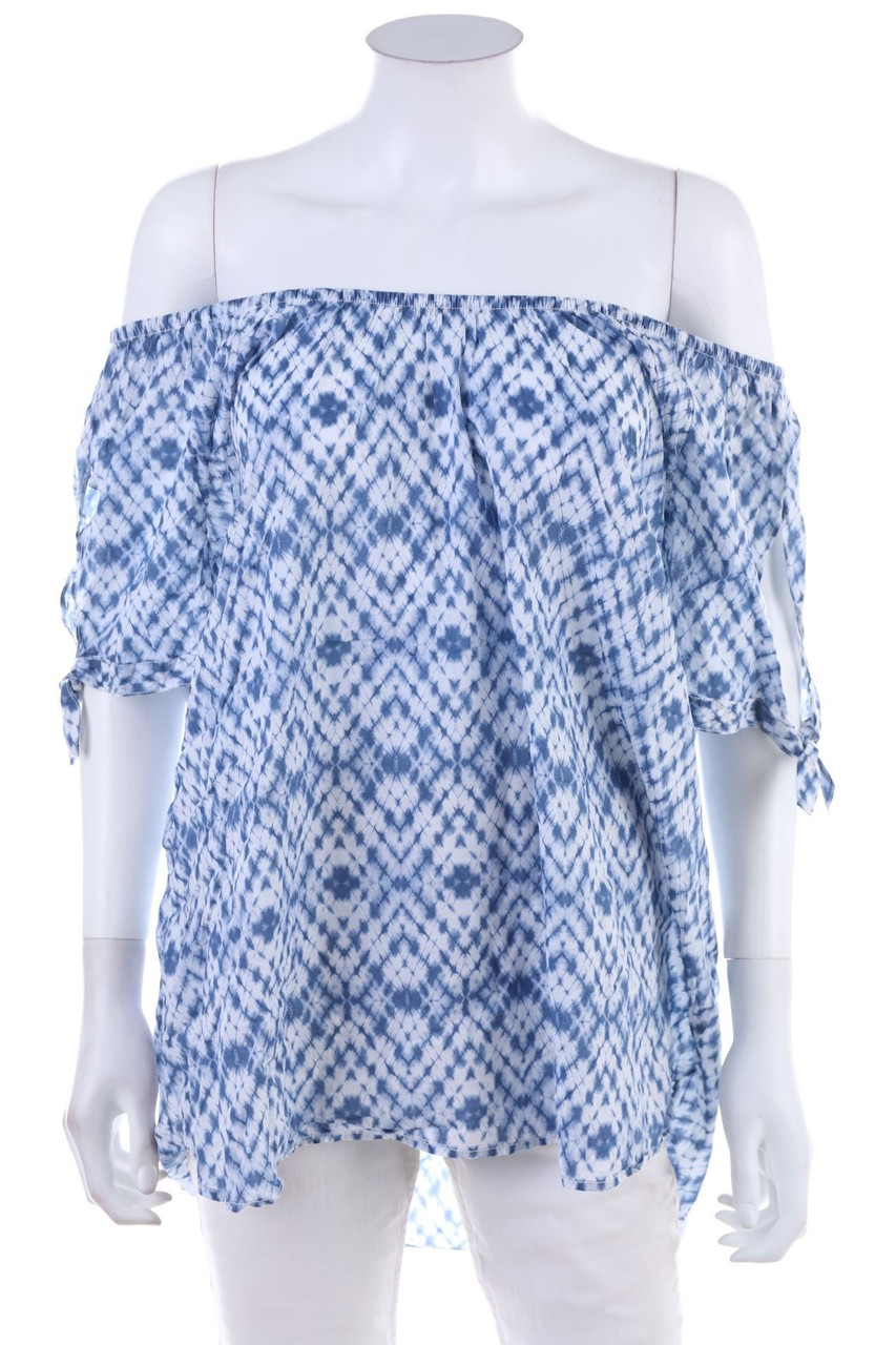 Yessica by C&A - Off-the-shoulder blouse with Print - XXXXL