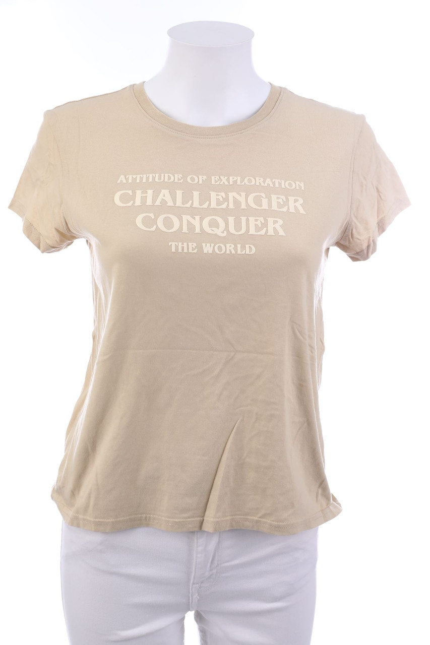 TALLY WEiJL - Shortsleeve-Shirt with Statement Print - S