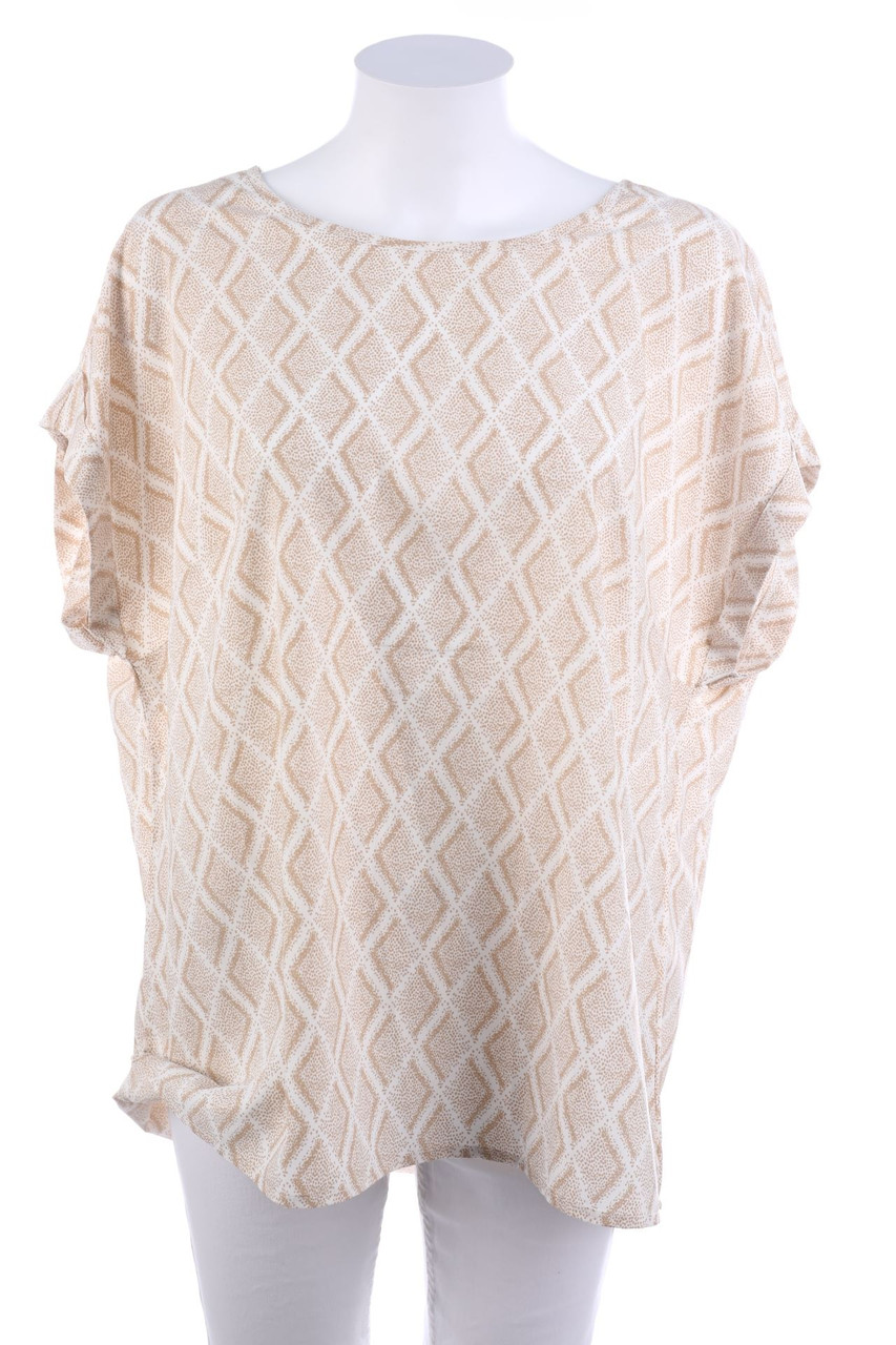 creation L - Kurzarm-Bluse - 3XL