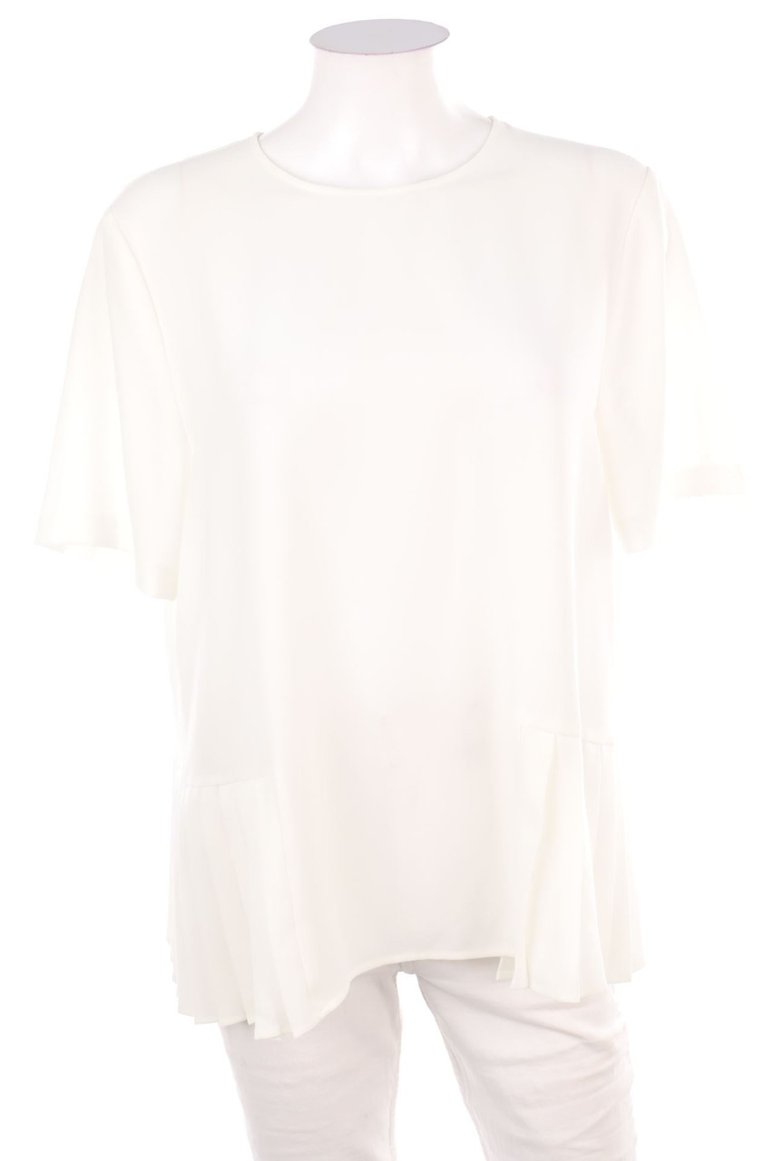 ZARA - Kurzarm-Bluse - L