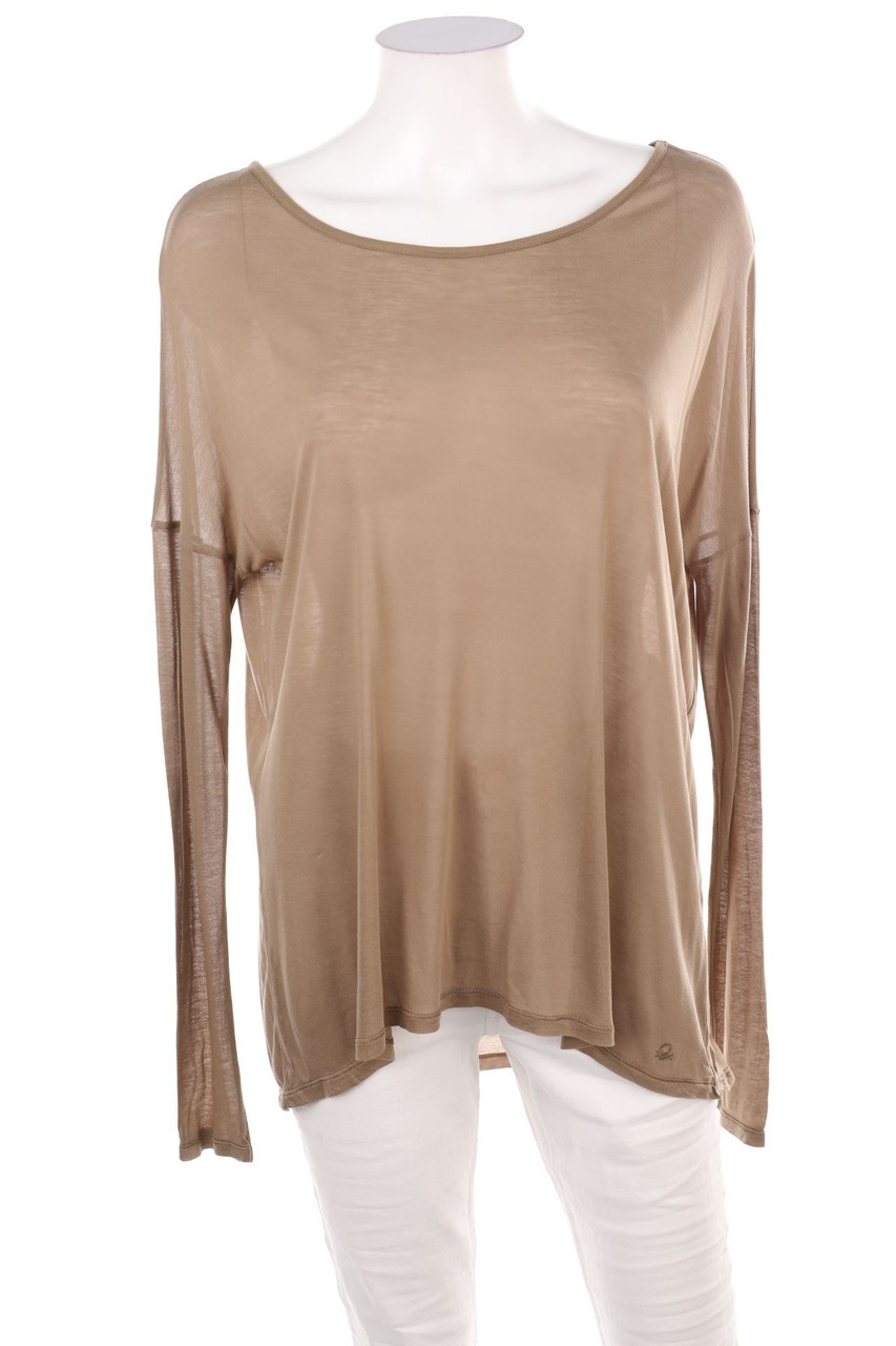 UNITED COLORS OF BENETTON - Longsleeve-Shirt with Overcut Shoulder - D 44