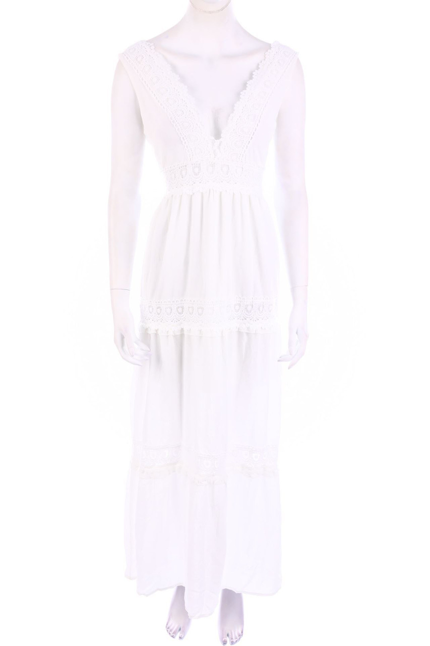 No Label - Maxi Dress with Lace - M
