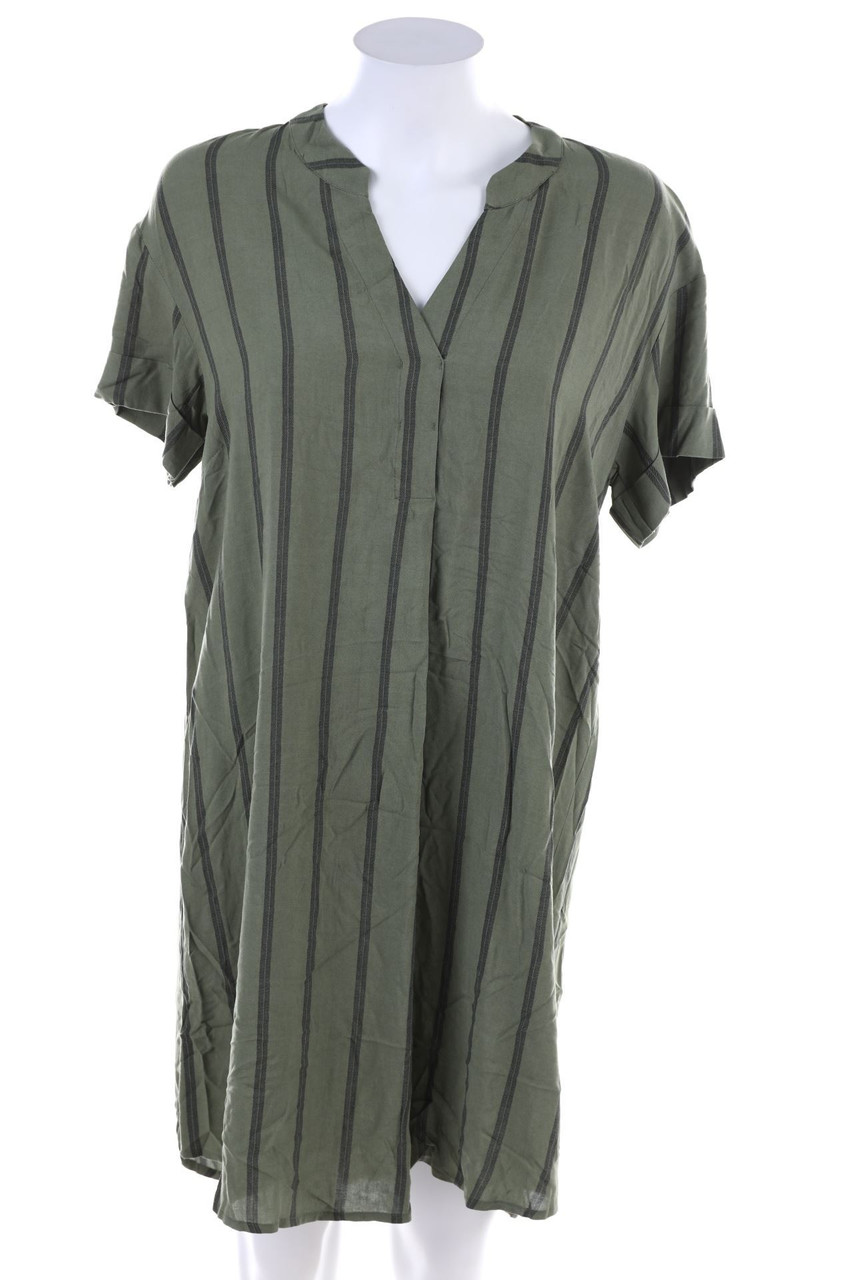 H&M - Shift-Kleid mit Streifen - L