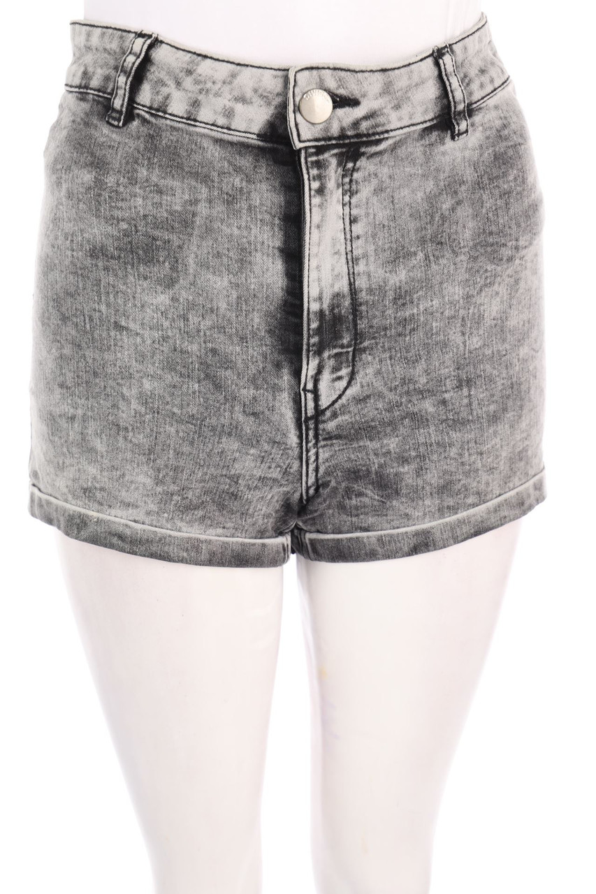 H&M DIVIDED - Moonwashed Jeans-Shorts - L