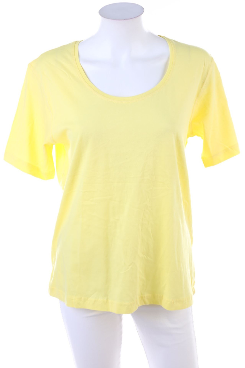 INFINITY WOMAN - Basic-Baumwoll-Shirt - L