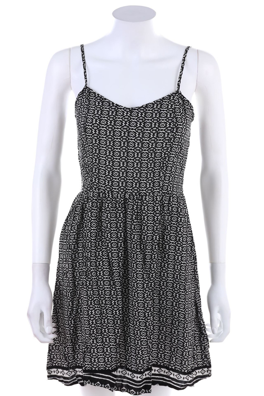 No Label - Mini Dress with Pattern - D 34