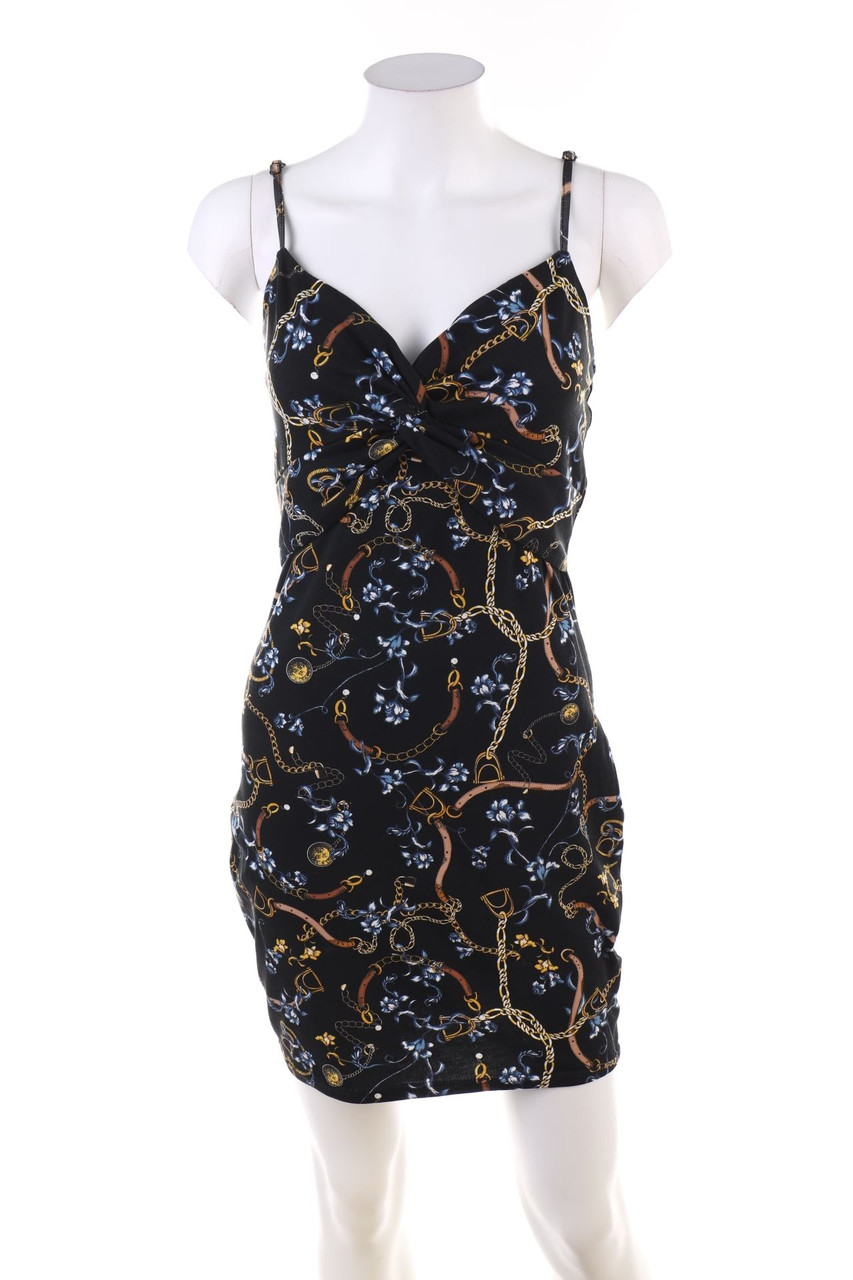 AMISU - Kleid mit Muster - M