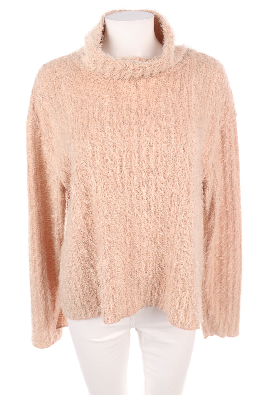 TODAY - Poloneck Pullover - M
