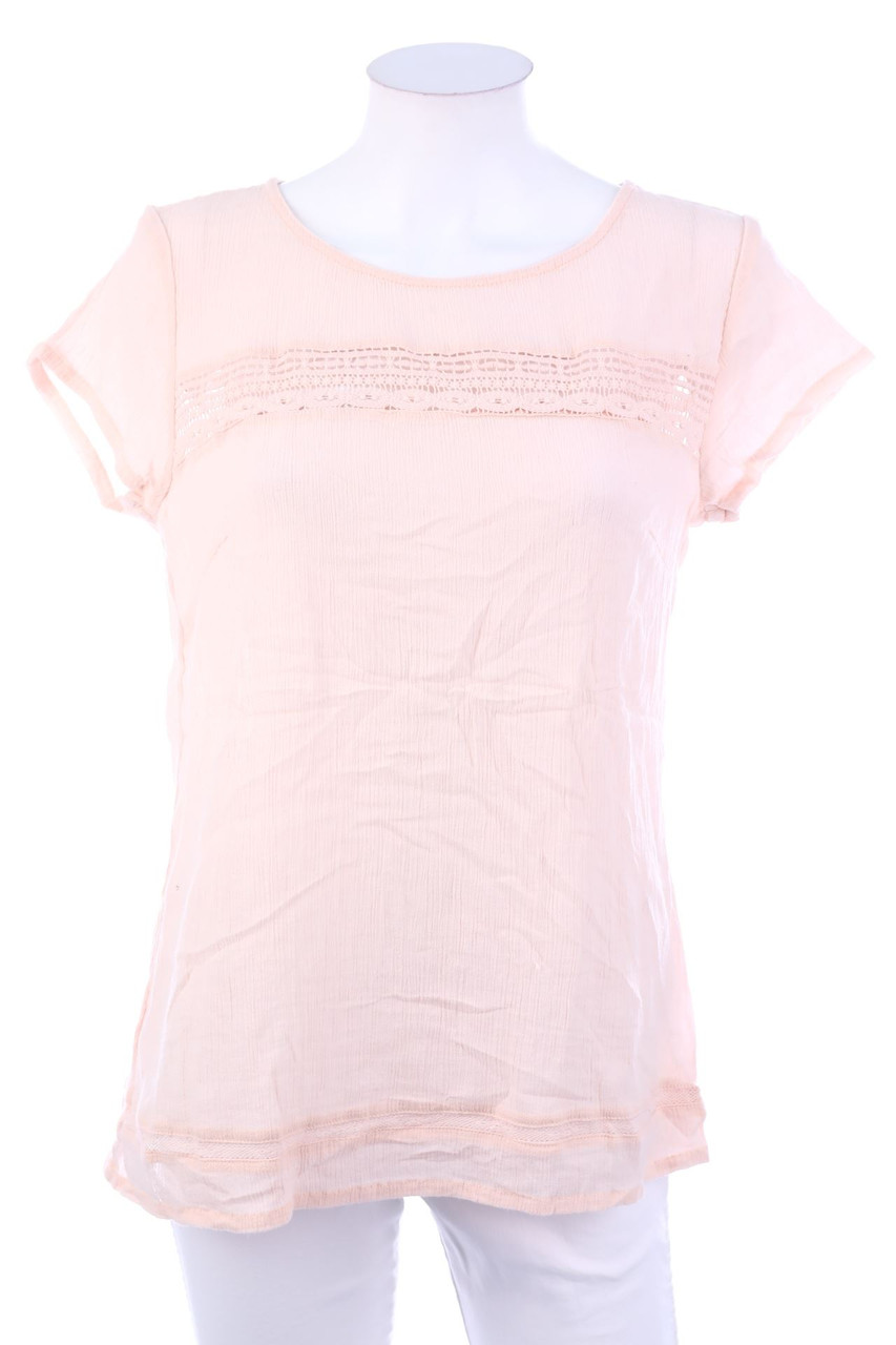 bonprix collection - Kurzarm-Bluse - L