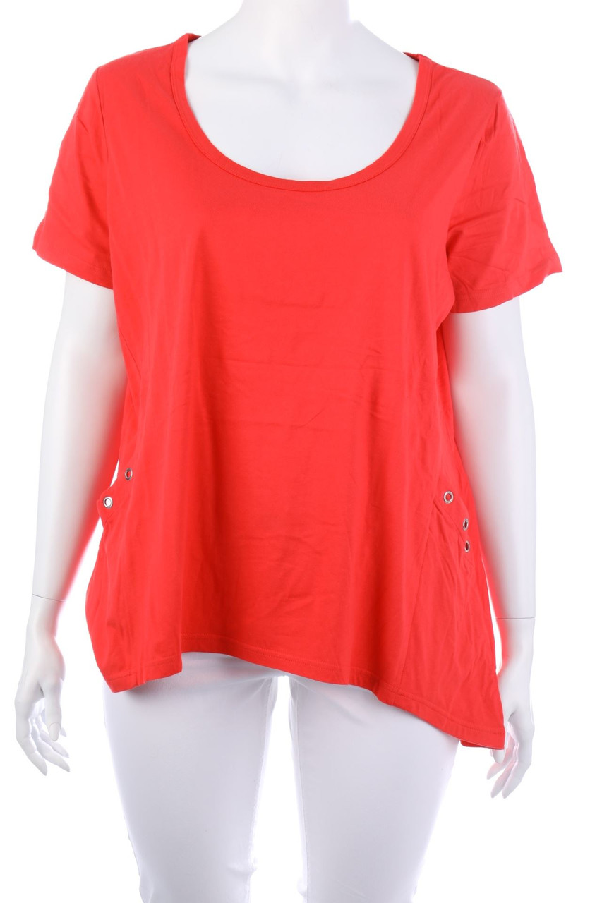 sheego - Shortsleeve-Shirt - 52