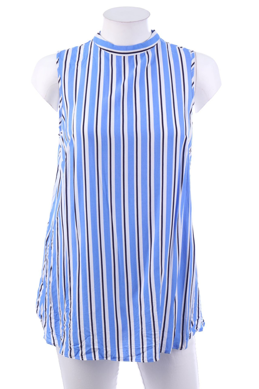 Chicorée - Blouse Top, Viscose with Stripes - XS