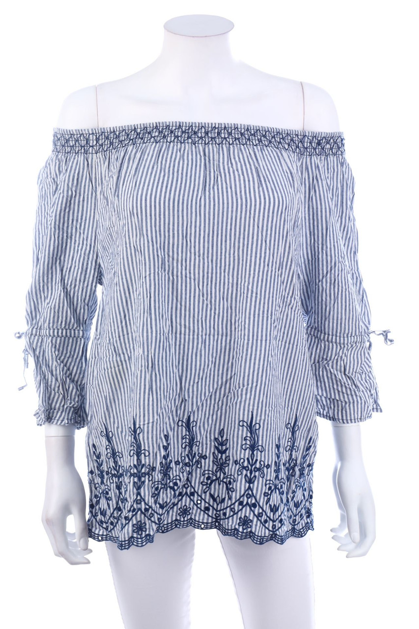 No Label - Off-the-shoulder blouse - XL