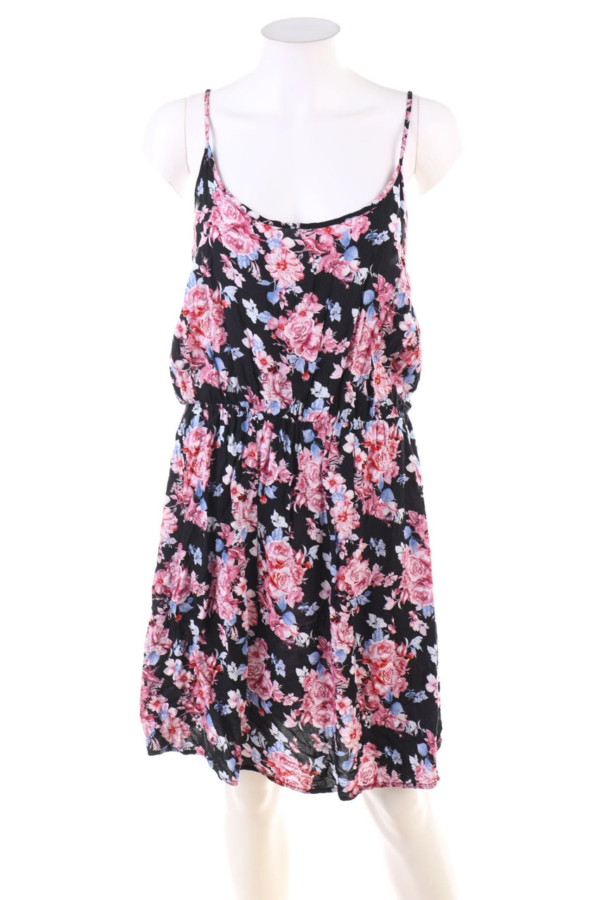 Janina - Sommer-Kleid mit Blumen-Print - XL