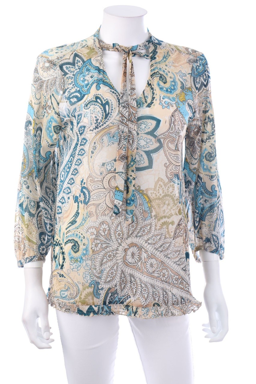 comma - Schluppen-Bluse - L