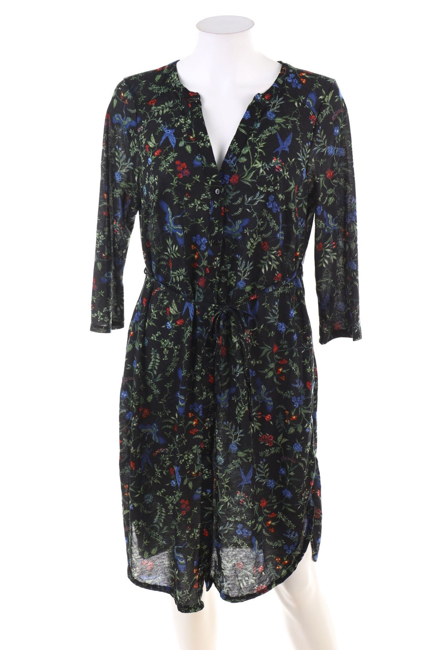 H&M - Kleid mit floralem Muster - L