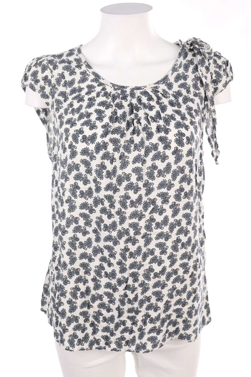 ZARA WOMAN - Kurzarm-Bluse - L
