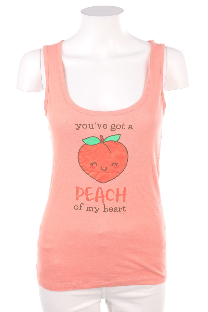 Chicorée - Top with Statement Print - S