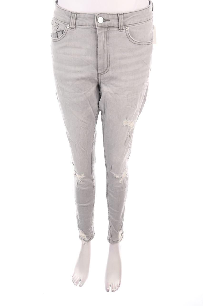 Denim & Co. - Used Look Skinny-Jeans - XL