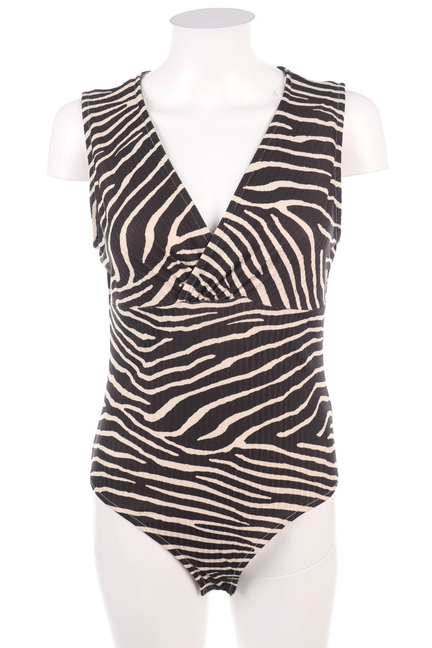 H&M - Body mit Animal-Print - M