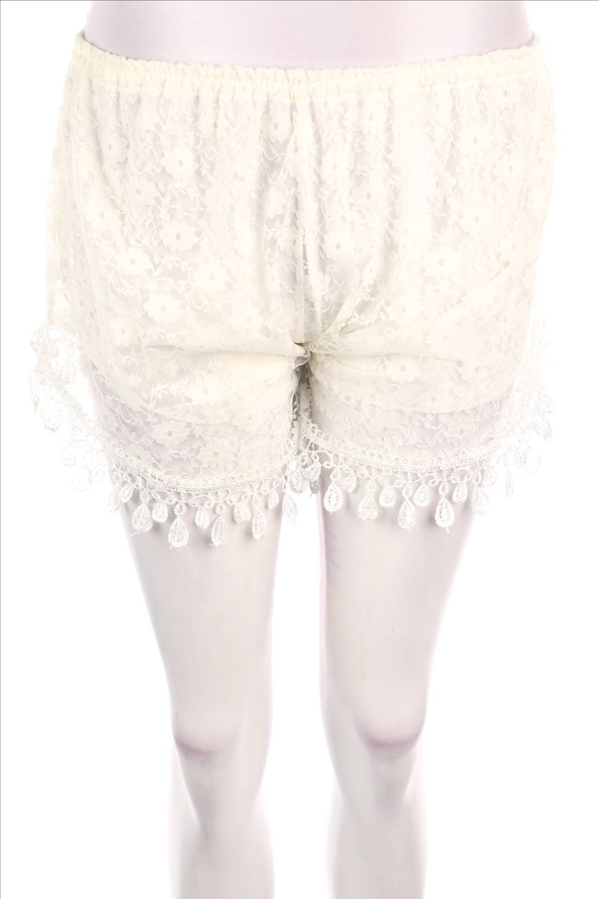 No Label - Shorts, Lace - D 34