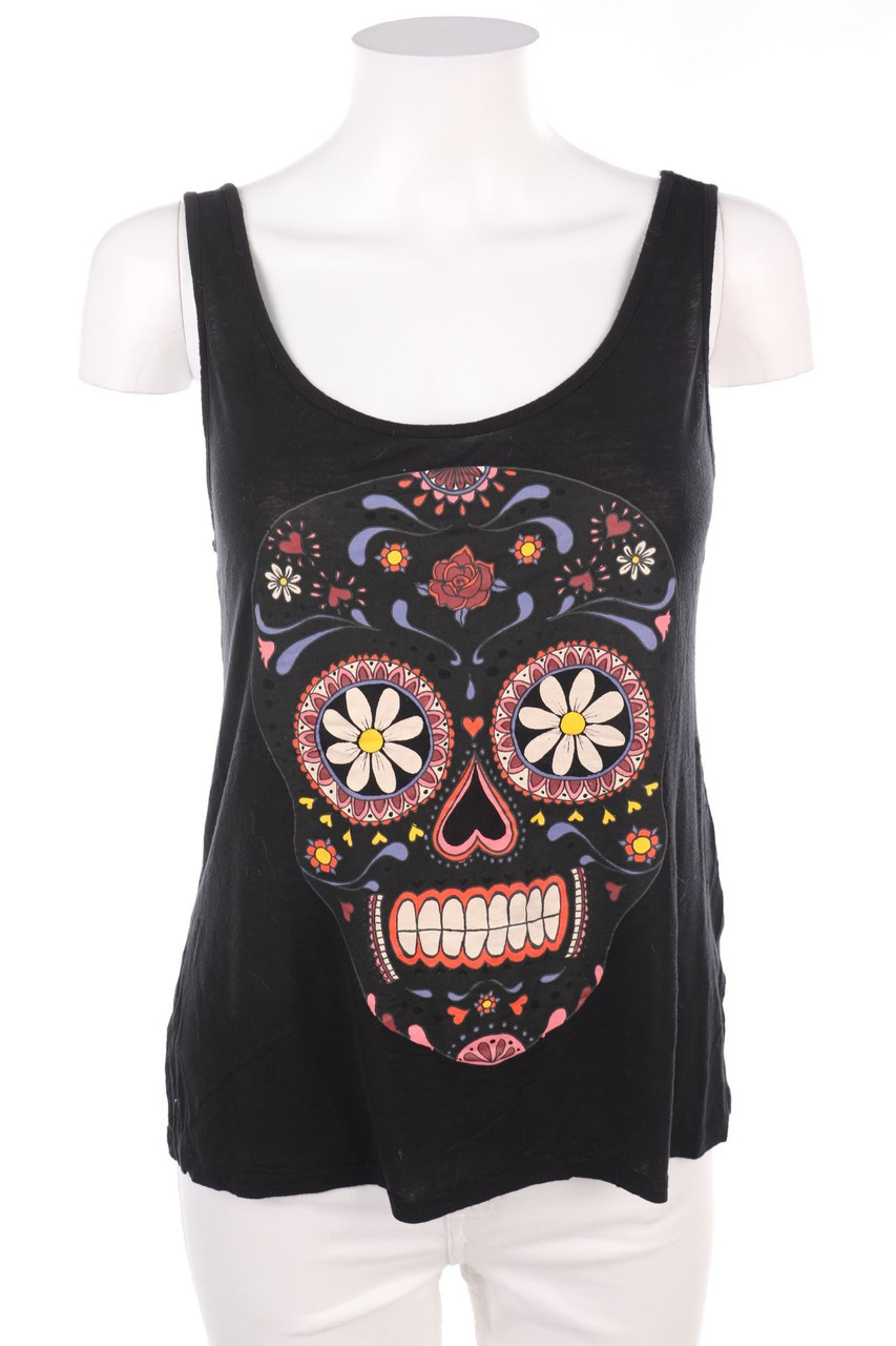 H&M - Top mit Print - L