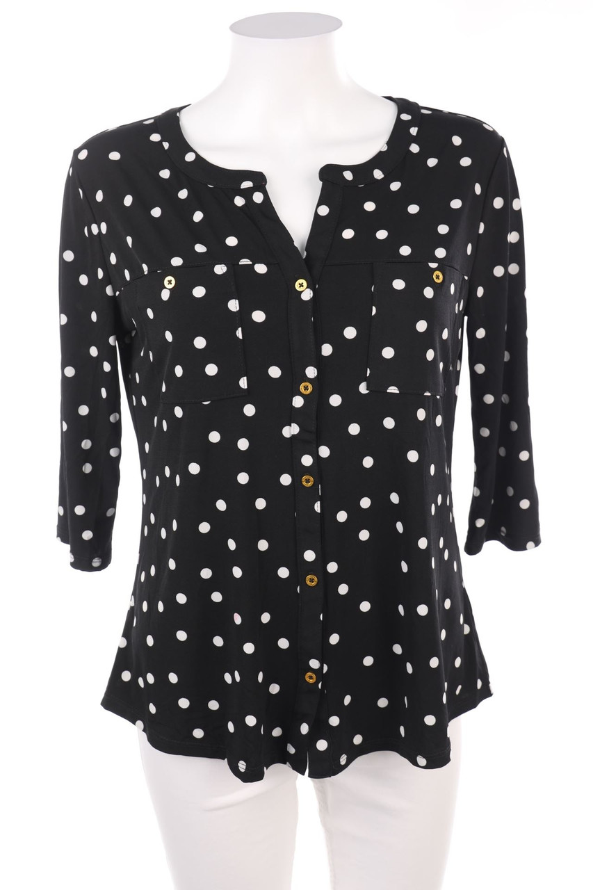 ELLEN TRACY - 3/4-Sleeve Shirt - S