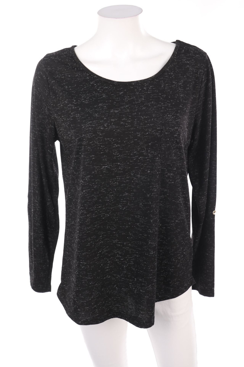Janina - Longsleeve-Shirt mit aufgesetzten Taschen - D 42