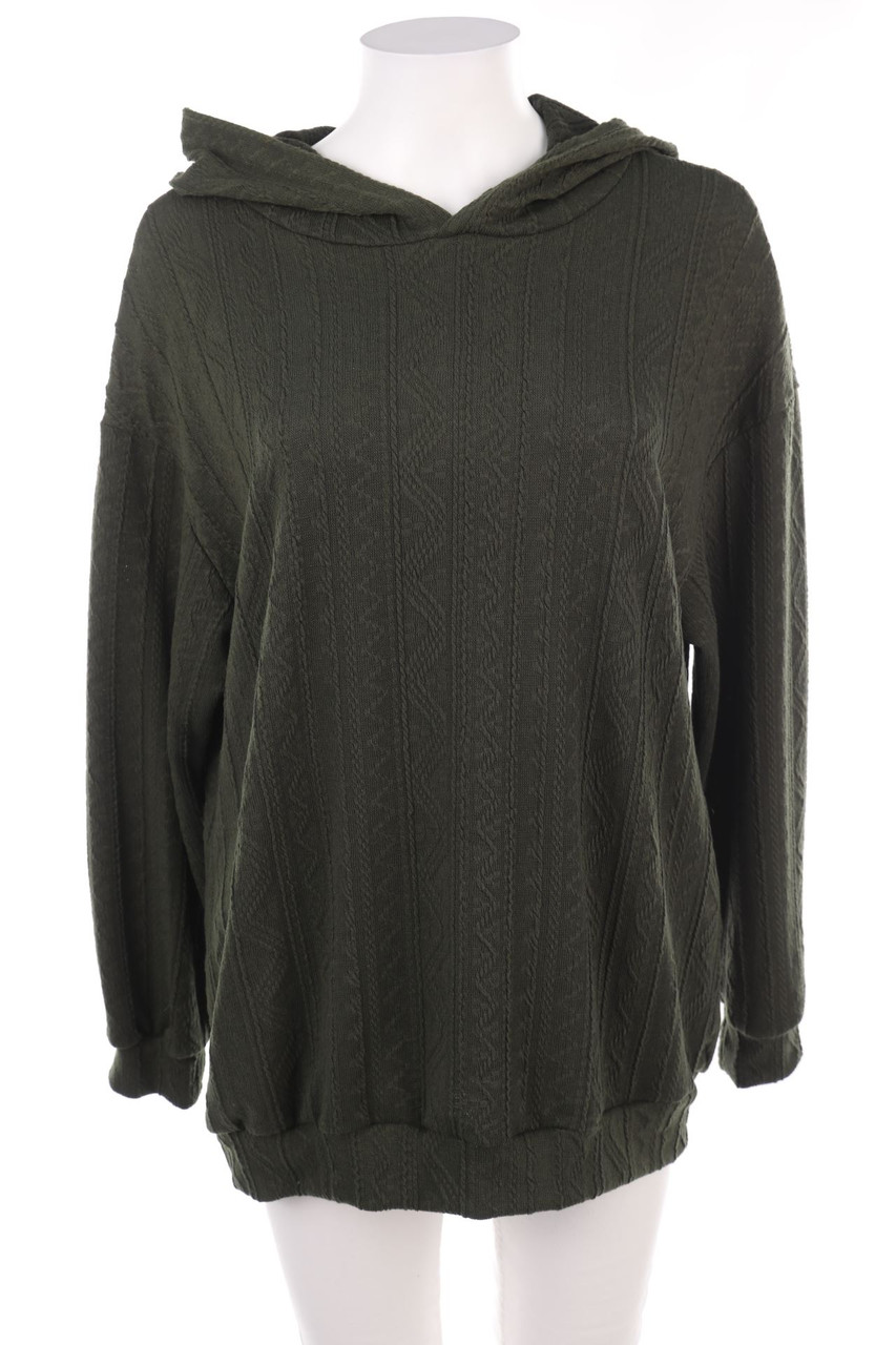 Ohne Label - Strick-Hoodie - S