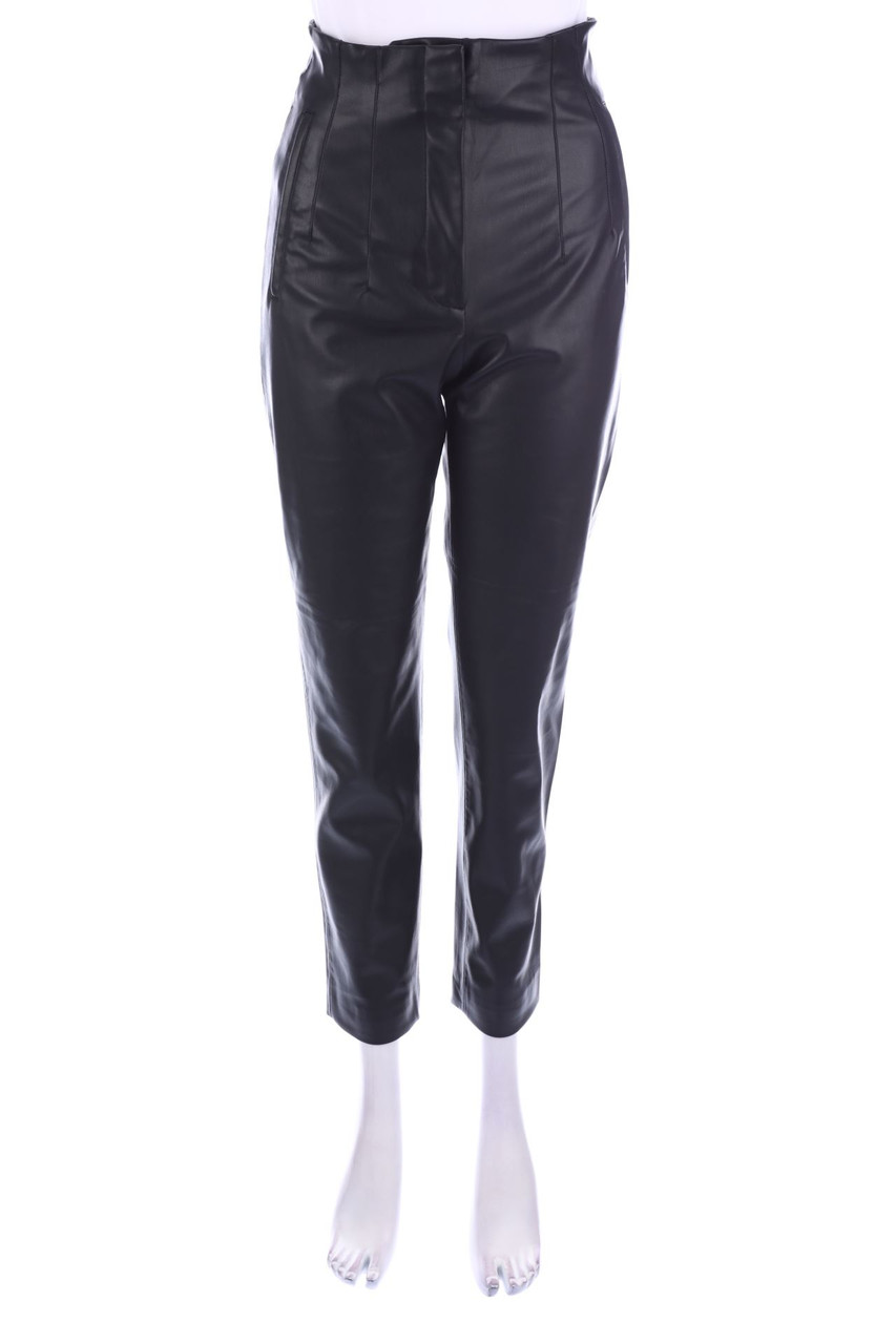 ZARA - Kunstleder-Hose - S