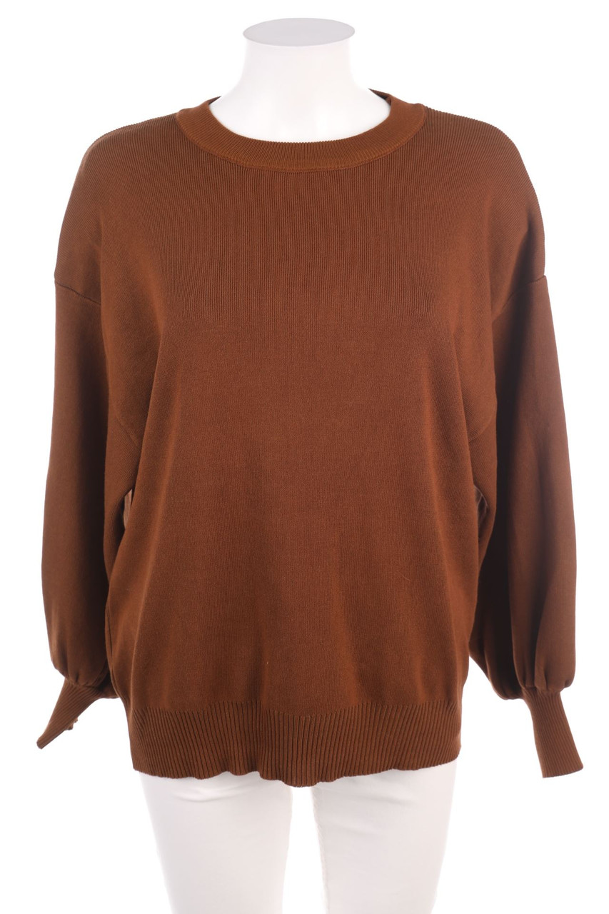 SECONDHAND - Strick-Pullover mit überschnittener Schulter - ONE SIZE