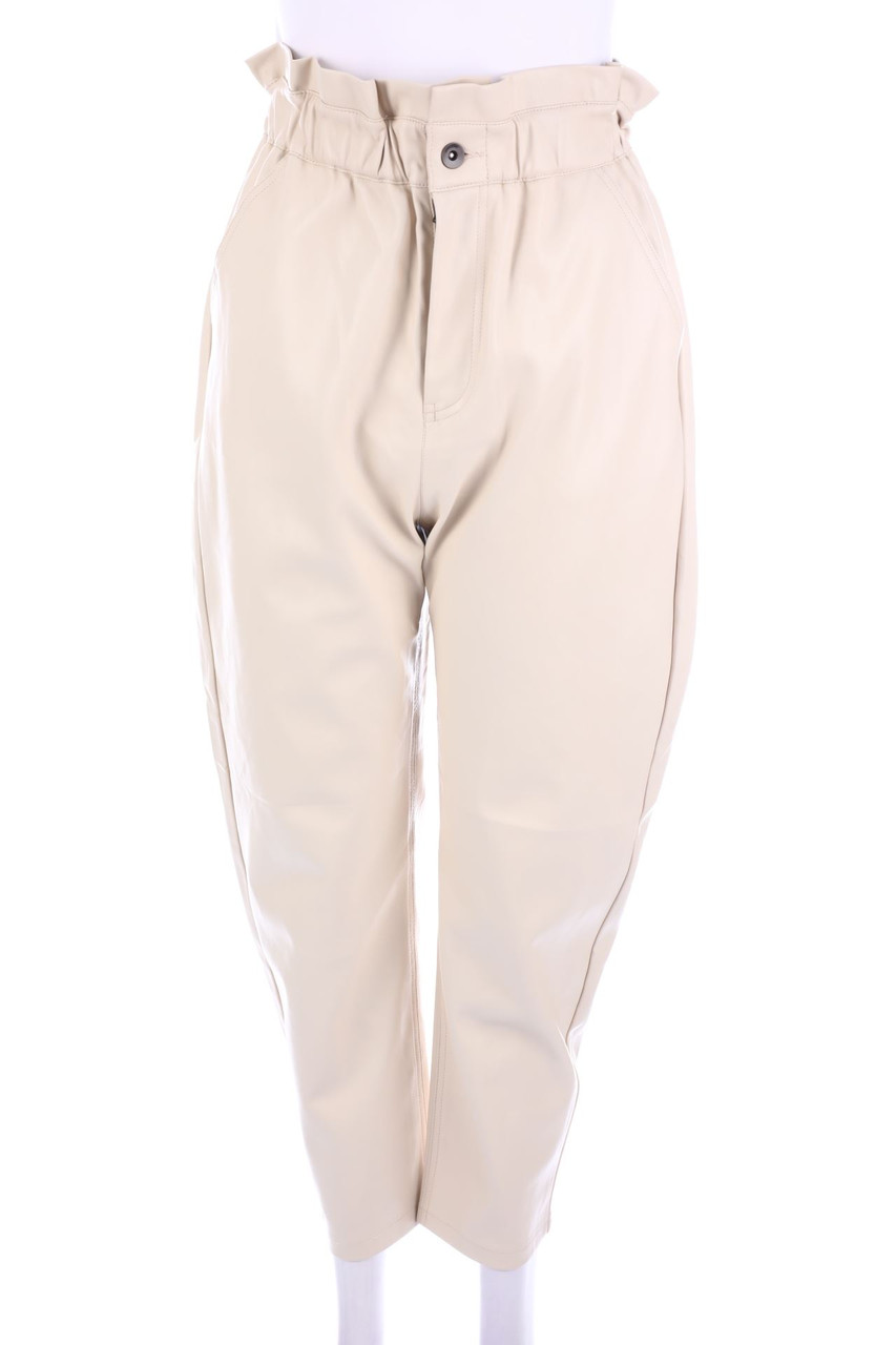 ZARA - Kunstleder-Hose - S