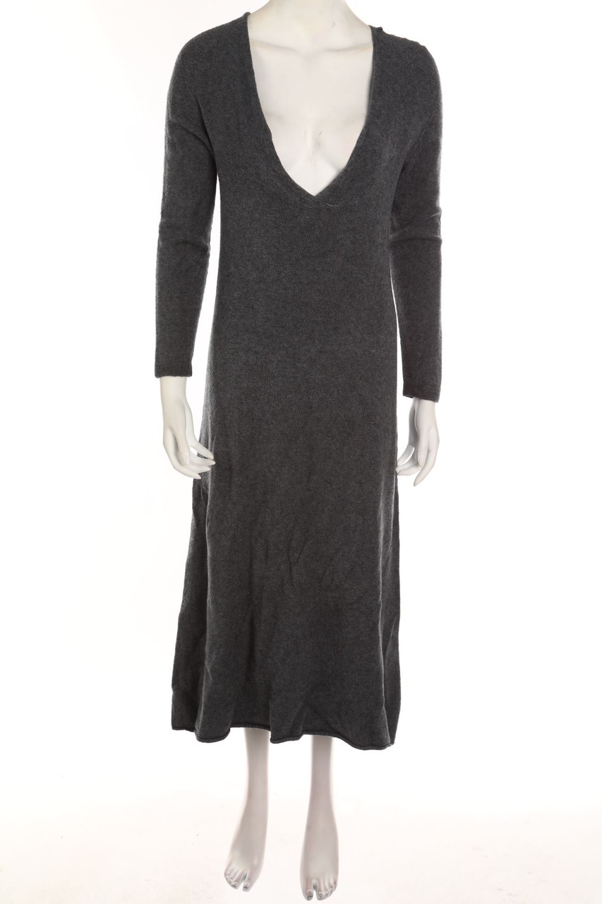 Ohne Label - Midi-Strickkleid - D 42