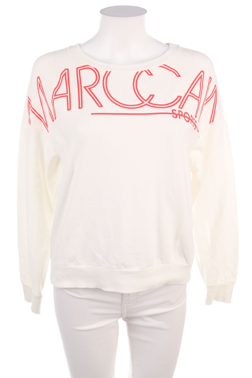 MARC CAIN SPORTS - Sweatshirt mit Logo-Print - D 36