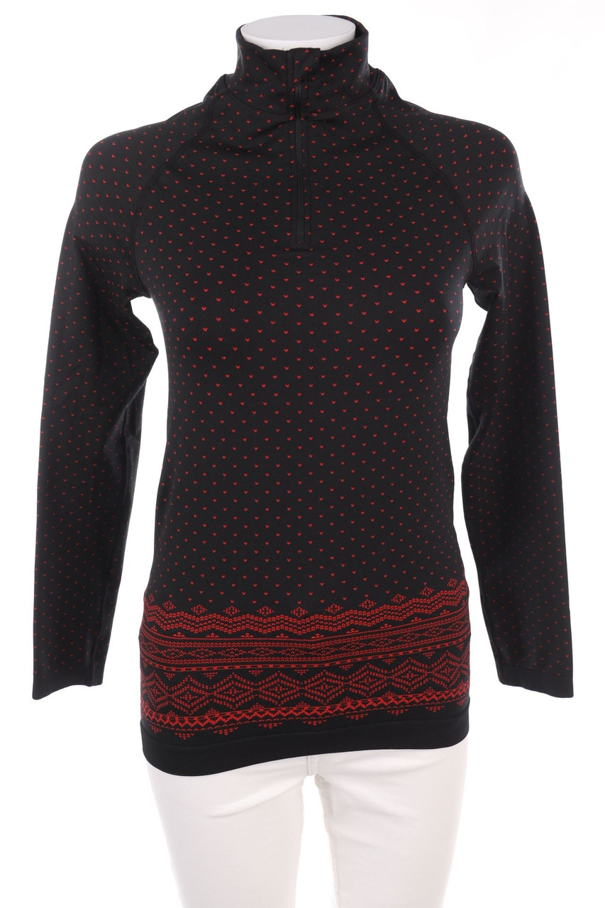 TCHIBO - Longsleeve-Shirt mit Muster - M