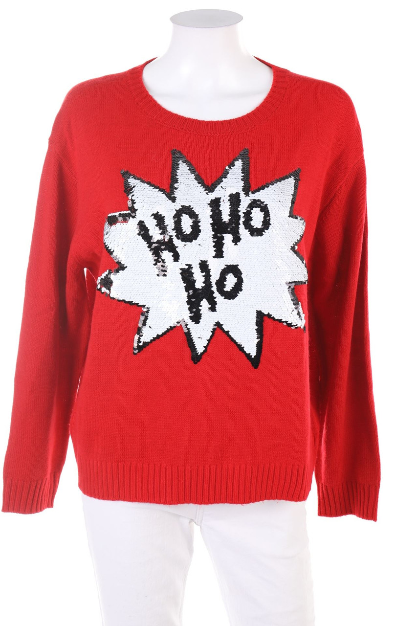 H&M - Weihnachts-Strick-Pullover - L
