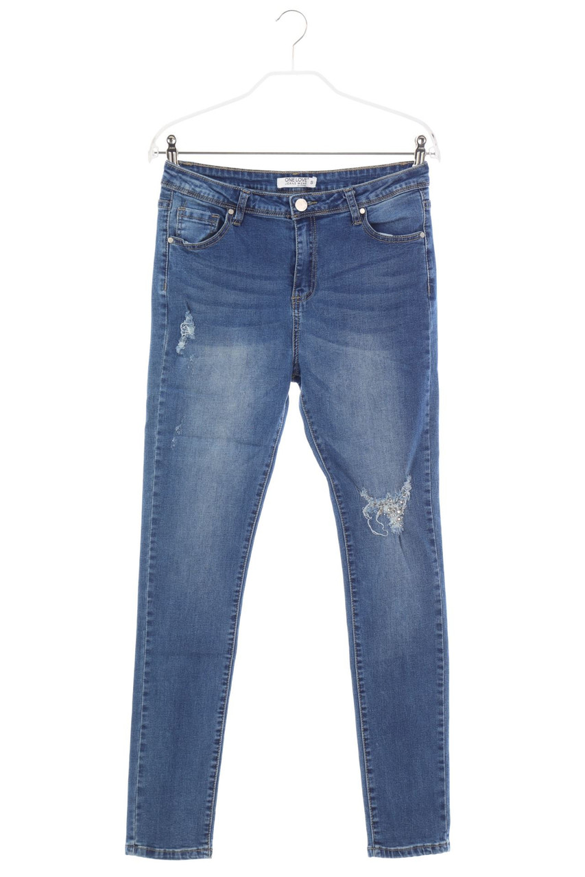 Chicorée - Used Look Skinny Jeans - S