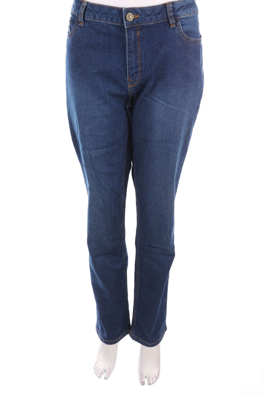 C&A - Dark Denim Straight Cut Jeans - 2XL