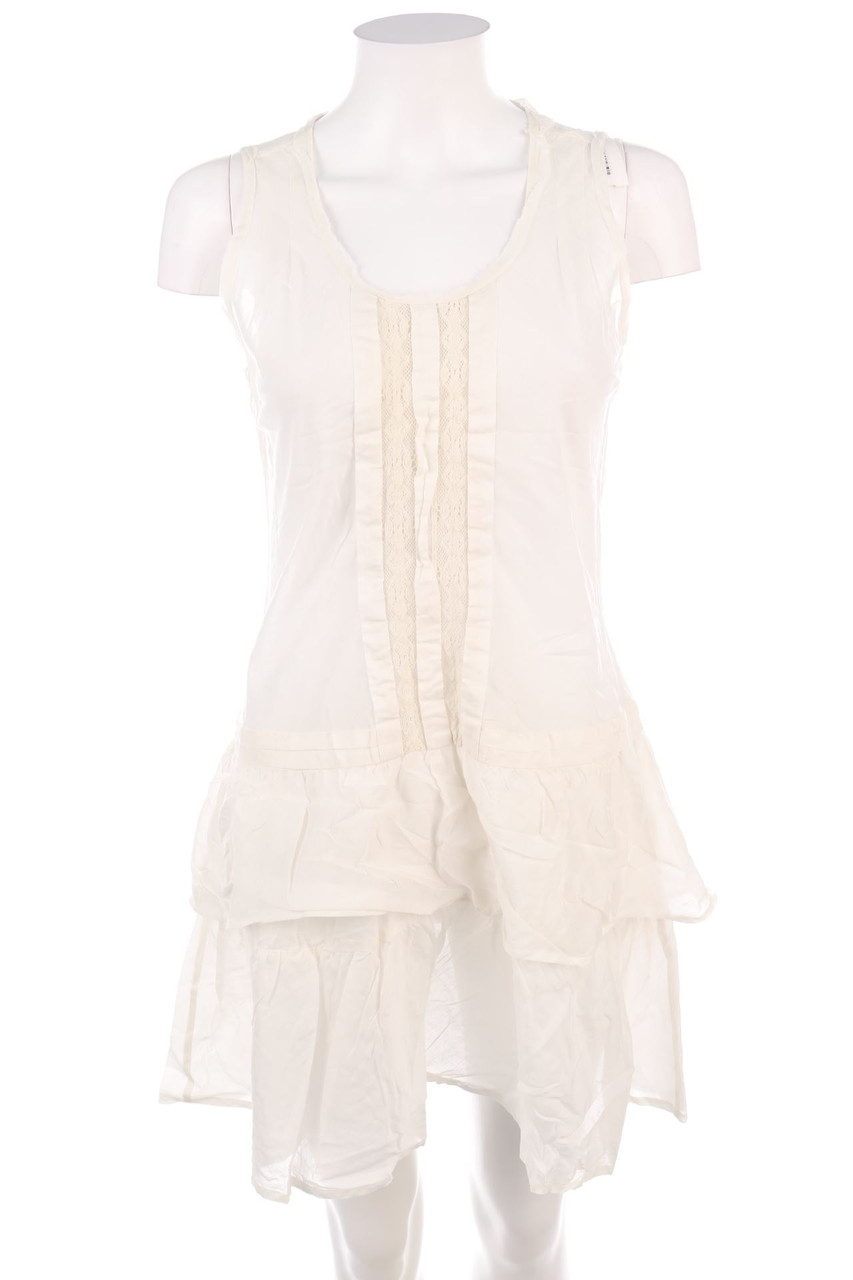 JEAN´S WEST - Volants-Dress with Lace Insert - D 34