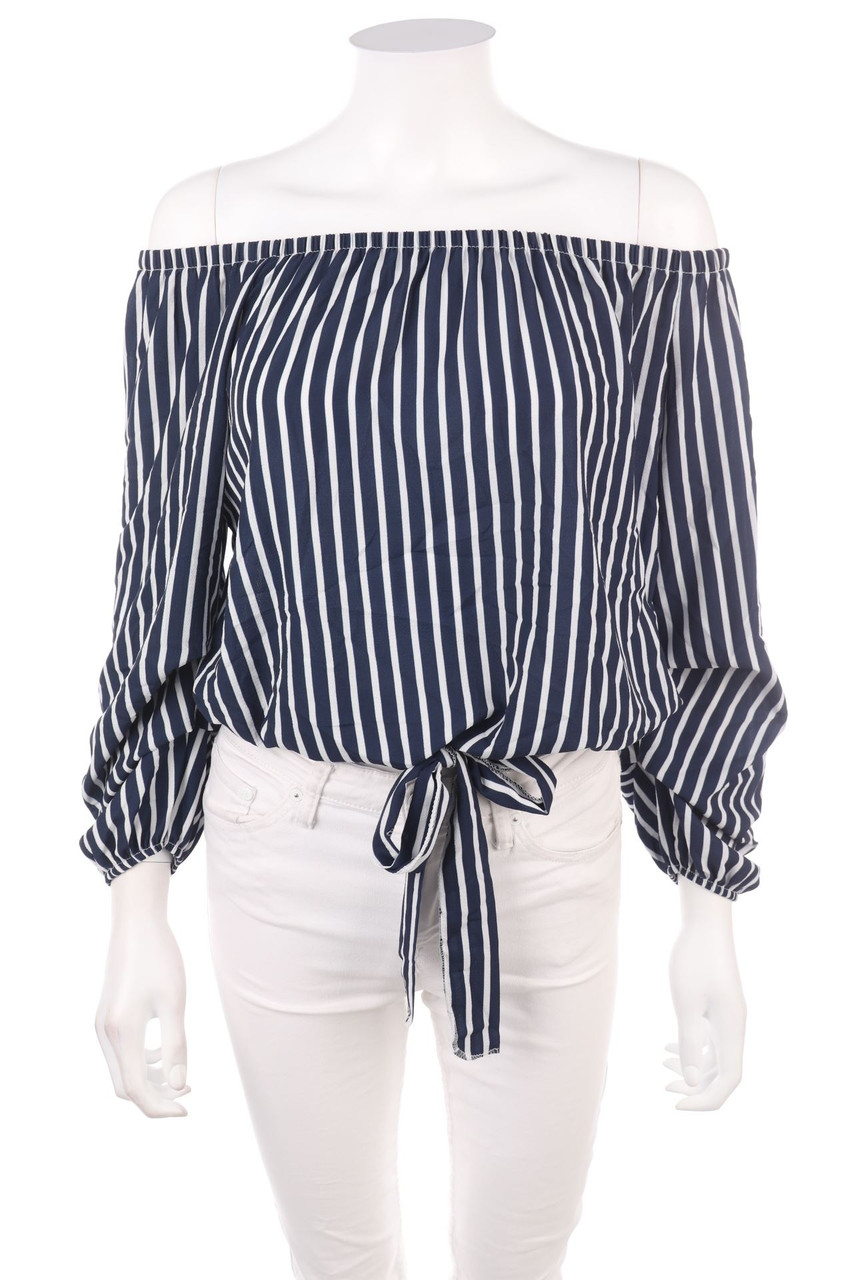 zebra - Off-the-shoulder blouse - S