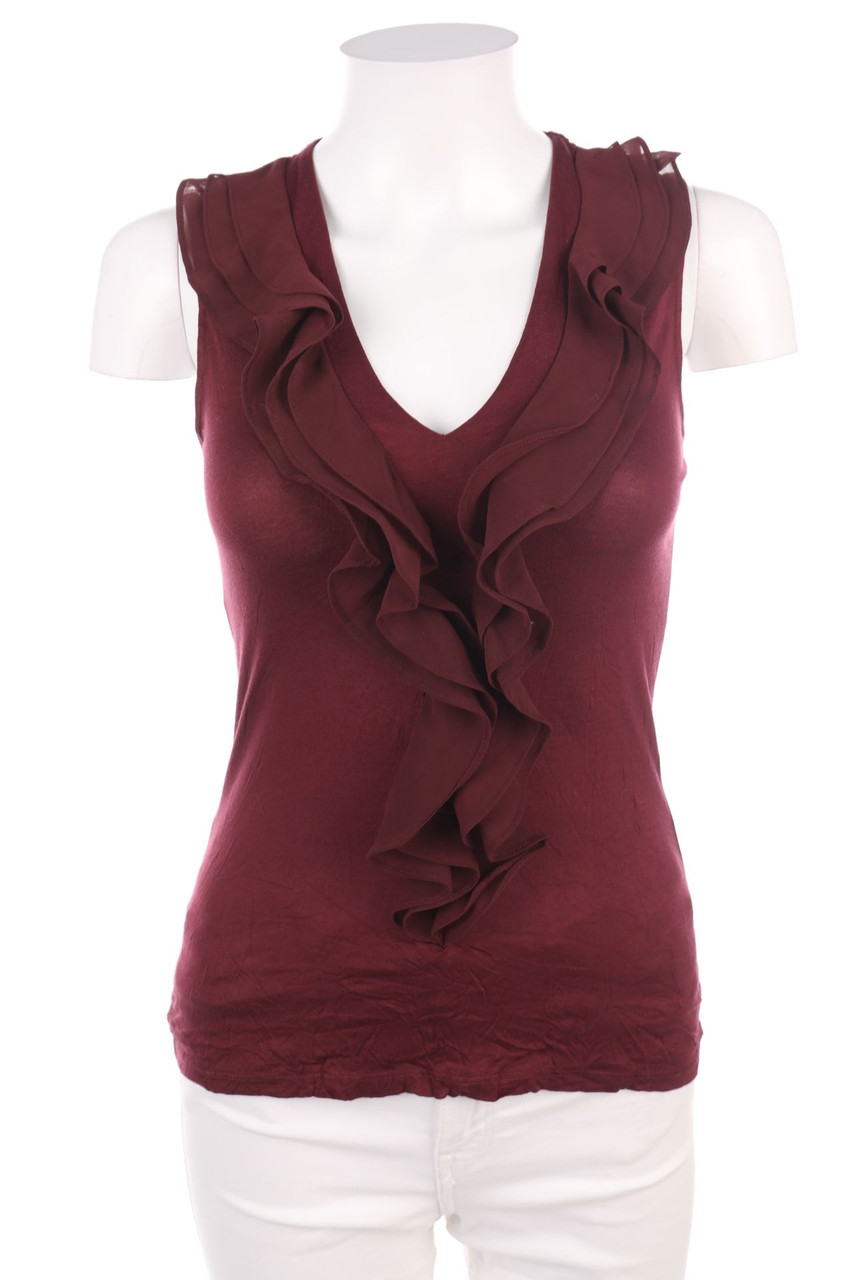 H&M - Top mit Volants - XS