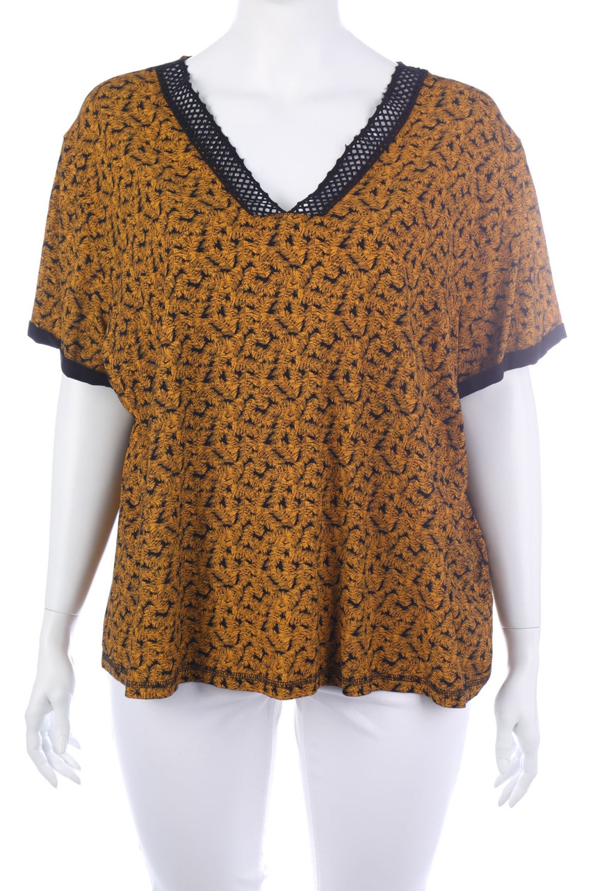 Ulla Popken - Kurzarm-Shirt - 54