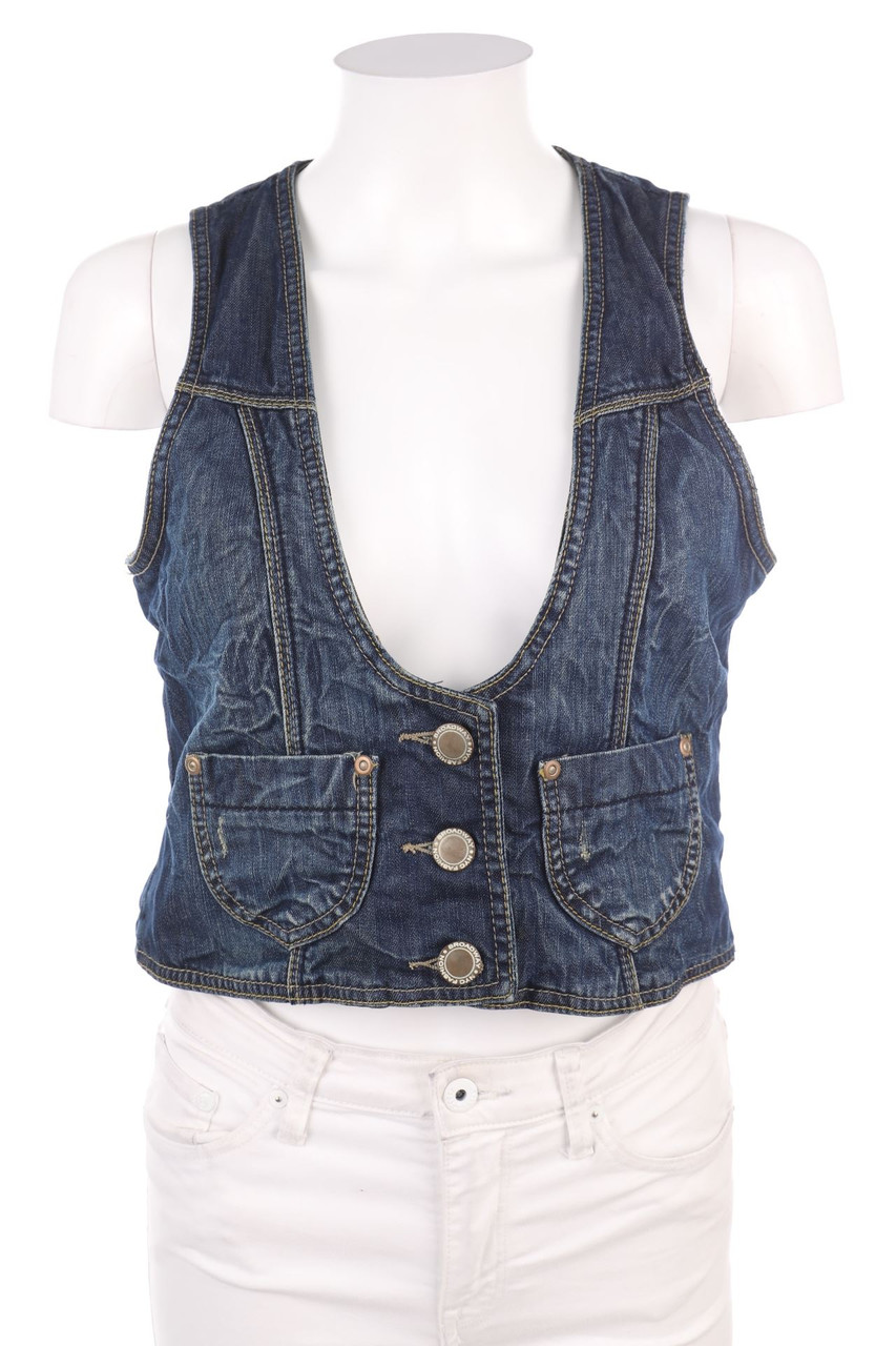 BROADWAY - Denim-Weste - M