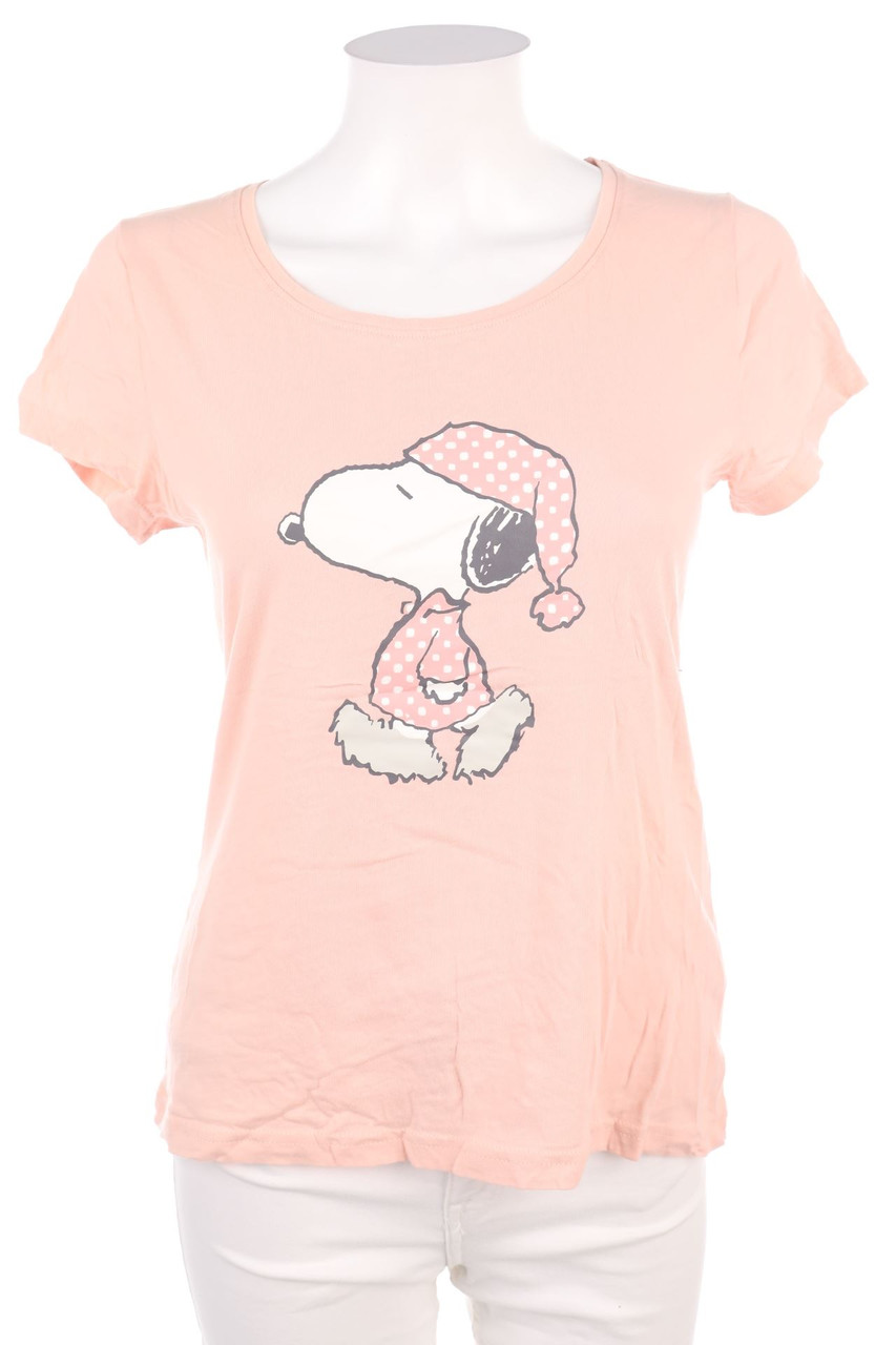 PEANUTS - Shortsleeve-Shirt with Print - XS