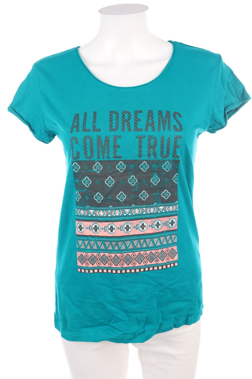 COLOURS OF THE WORLD - Kurzarm-Shirt mit Print - S