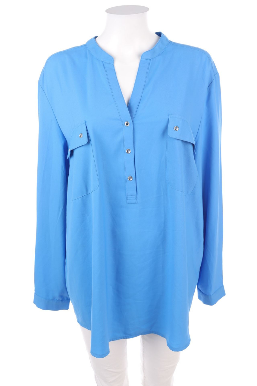 ISLE - Blouse with Patch Pockets - D 48